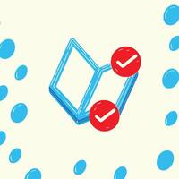 Double Check Confirmation and Validation vector