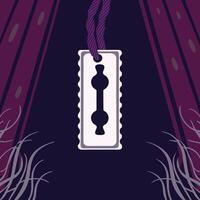 Razor's Edge A Dark Abstract Artwork vector