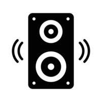 Speaker icon symbolizing sound, audio, and broadcast communication vector