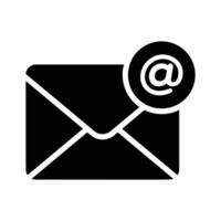 Envelope icon symbolizing email and digital communication vector