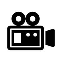 camera representing recording and multimedia communication vector