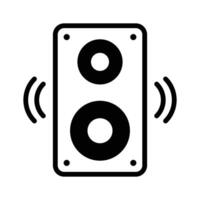 Speaker icon symbolizing sound, audio, and broadcast communication vector