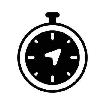 Compass icon, navigation and directional communication tools concept vector