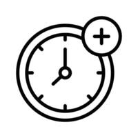 Take a look at this amazing icon of add timer in modern style vector