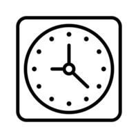 Get this amazing icon of wall clock in modern vector