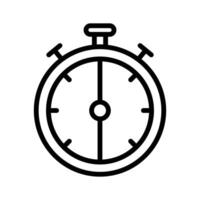 Stopwatch symbolizing a 30 minute duration or countdown vector