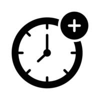 Take a look at this amazing icon of add timer in modern style vector