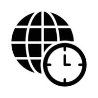 Get this amazing icon of time zone in trendy style vector
