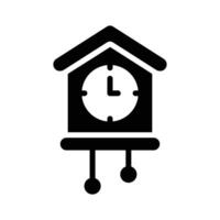Take a look at this amazing icon of cuckoo clock in modern style vector