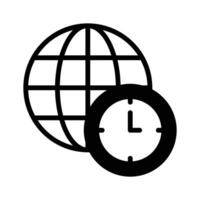 Get this amazing icon of time zone in trendy style vector