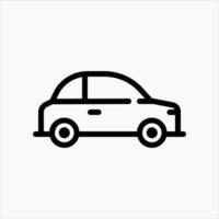 Design Illustration graphic of pickup truck icon with line style. Suitable for UI, mobile design, web design, etc vector