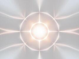 Abstract background with white light and rays photo