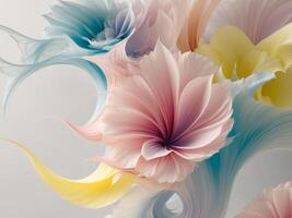 A flower arrangement with many different colors photo