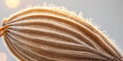 Closeup Macro Image Of A Seed Pod Surface photo