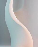Smooth Gradient Tones in Studio Lighting photo