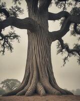 Pin Oak A strong tree with deep furrowed bark and a distinctive photo