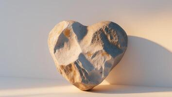 Exploring the Intricate Textures of Heart of Stone Under Soft Morning Light photo