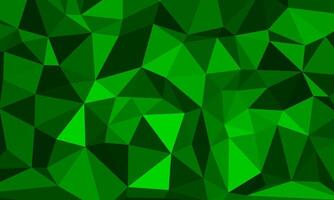 Abstract low poly background element. Elegant dynamic dark green color for digital, banner, business, web, brochure, flyer, advertising, print, advertising, surface, branding, landing page, header vector