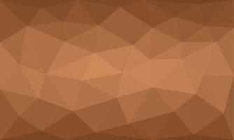 Abstract irregular polygon background in brown color. triangle pattern design for decoration, banner, greeting, invitation, website, advertising, cover, backdrop, display vector