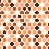 retro vintage Polkadot Circle Round Sphere Abstract Shape Diagonal Element Pattern Flat Cartoon Pattern Print Background Fashion Fabric, scarf, tablecloth, napkin, towel, wrapping paper vector