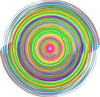 Abstract colorful circle vector