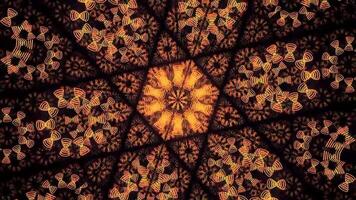 Abstract animation multicolor pattern 4K smooth concept video