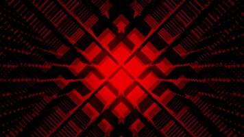 Abstract dark red motion graphics background. square lines. geometric loop lines. smooth motion. video