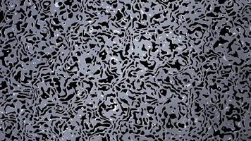 abstract acrylic texture with metal waves. Liquid paint mixing backdrop with splash and swirl. smooth motion. video