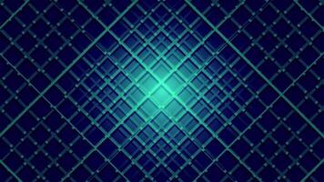 Abstract blue motion graphics background. square lines geometric loop lines. video