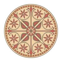 Divine Patterns of Ancient Indian Culture vector
