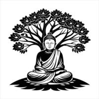 Bodhi Tree - Simple English vector