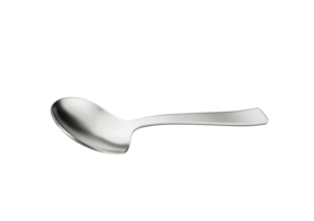 A Gleaming Metal Spoon With Its Elongated Handle And Rounded Bowl 3D Illustration png