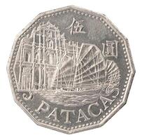 The new Macau coin photo