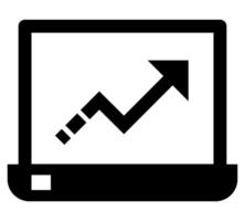 Analysis Icon in flat style. Data analysis symbol. Analysis Icon in flat style isolated on white background vector