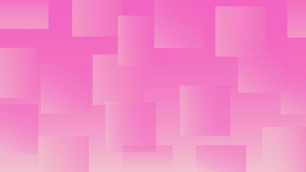 Abstract pink background with square gradient accents, suitable for any content vector