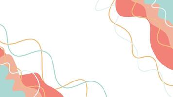 graphic illustration for background with abstract pastel color theme, suitable for various content vector