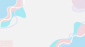graphic illustration for background with abstract little pony color theme, suitable for various content vector