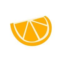 Icon set lemon, illustration on white background. cut into pieces citrus. vector