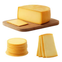 Stacked Cheese Slices png