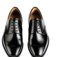 Black Derby Shoes png