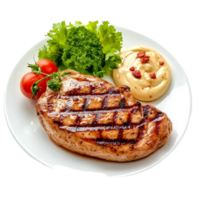 Meal with Steak png