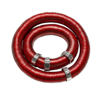Red Utility Hose Coiled png
