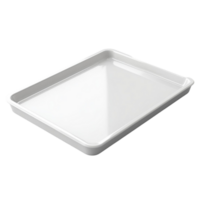 Rectangular Stainless Steel Baking Tray png