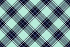 Vichy textile tartan , purity plaid pattern seamless. Fiber fabric check texture background in black and light colors. vector