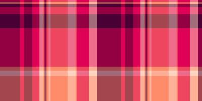 Professional pattern fabric textile, turkish plaid tartan seamless. Wide check texture background in red and pink colors. vector