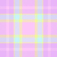 Fancy seamless texture plaid, packaging check background pattern. Upscale textile fabric tartan in light and lime colors. vector