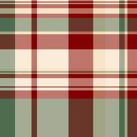Ethnicity textile pattern fabric, girl seamless plaid texture. Choice background tartan check in red and pastel colors. vector