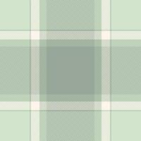 Square fabric texture textile, illustration seamless background. Day pattern plaid tartan check in pastel and light colors. vector