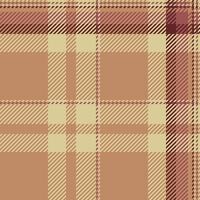 Tribal fabric background, best seamless pattern tartan. Improvement textile plaid texture check in orange and yellow colors. vector