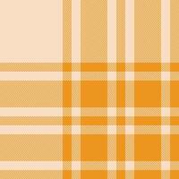 Plaid check pattern. Seamless fabric texture. Tartan textile print. vector